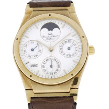 IWC Ingenieur Perpetual Calendar 18k Yellow Gold Men's Automatic...