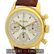 Jaeger-LeCoultre Vintage Collection Master Chronograph 18k Yellow Gold 35mm
