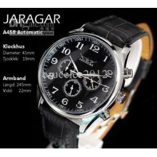 Jaragar Mens Sport Watches Men Mechanical Automatic Stainless 6 Pin