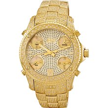 JBW Jet Setter Gold Mens Watch 6213-A