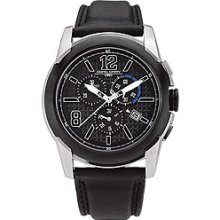 Jorg Gray Swiss ISA Chrono Black Dial Men's watch #JG9400-12