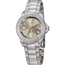 Kadloo Watches Women's Kadloo Match Race Grey Dial Stainless Steel Sta