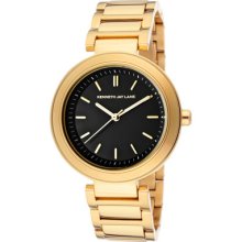 Kenneth Jay Lane 2004 Women's Gold Tone Gold Plated Stainless Steel Case Watch