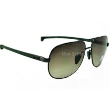 Lacoste Sunglasses Eyewear Metal Magnetic Frame Aviator Green Fade L115s-318