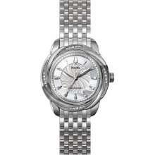Ladies Bulova Precisionist Watch in Stainless Steel (96R153)