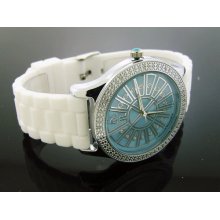 Ladies Techno Master 0.15CT Diamond Watch TM-2138 Blue Ladies Techno Master 0.15CT Diamond Watch TM-2138 Blue
