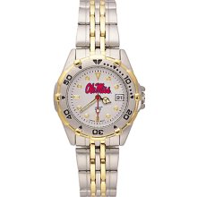 Ladies University Of Mississippi Watch - Stainless Steel All Star