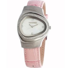 Lambretta Milio Mid Ladies Watch with Light Pink Leather Band