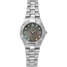 Limit Grey Mop Dial Stainless Steel Bracelet Ladies Dress Watch 6739