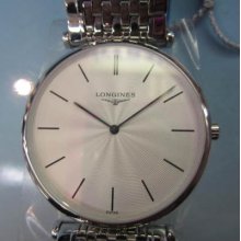 Longines La Grande Men's Watch Quartz Sapphire All Stainless S Original Swiss