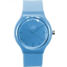 Ltd Watch Essentials Unisex Quartz Watch With Blue Dial Analogue Display And Blue Plastic Or Pu Strap Ltd 071203