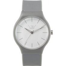 Ltd Watch Unisex Limited Edition Essentials Range Grey Strap Watch Ltd 151202 With A White Dial