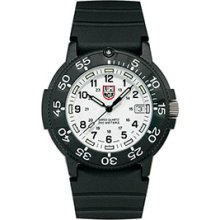 Luminox 3007 Navy Seal White Dive Watch
