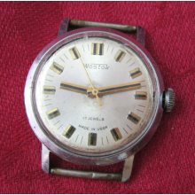 Made In Ussr Vintage And Old Soviet Wrist Watch Boctok Vostok Serviced Runs