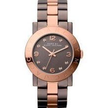 Marc Jacobs Women's Rose Gold Aluminum Watch Mbm3195