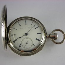 Marion United States 18s Key Wind Pocket Watch, Rare All Orginal And 15 Jewels