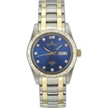 Menandamp;apos;s Two Tone Stainless Steel Automatic Blue Dial - Watch
