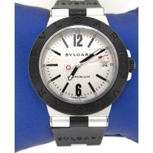 Mens Bvlgari Bulgari Diagono Aluminium Automatic Watch Al38ta