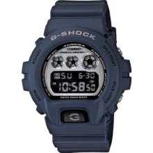 Mens G-shock Metal Dw6900hm-2 Dark Blue Casio Digital Sport Wrist Watch