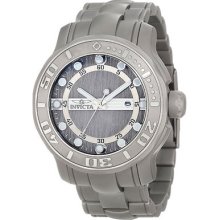 Mens Invicta 0887 Pro Diver Ocean Ghost Grey Dial Stainless Steel Watch