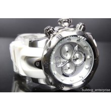 Mens Invicta 1408 Reserve Venom Silver White Swiss Chronograph Watch