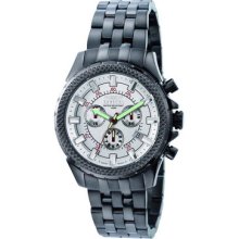 Mens Invicta Air Chronograph Watch in Stainless Steel with Black Ion ( 7169)