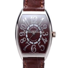 Mens Medium Franck Muller Cintree Curvex White Gold 6850SCREL Watch