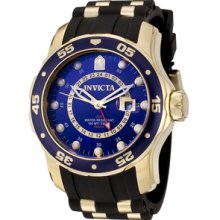 Men's Pro Diver GMT Black Polyurethane