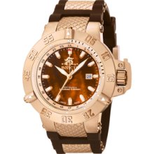 Men's Subaqua GMT Brown Polyurethane & Stainless