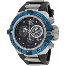 Men's Subaqua/Noma IV Chronograph Black Dial Black Polyurethane ...