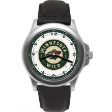 Minnesota Wild Rookie Leather Watch