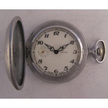 Molnia High Grade Full Hunter Pocket Watch (Fully Serviced)