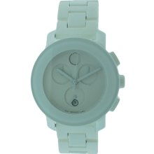 Movado Bold White Polymer Chronograph Ladies Watch 3600057
