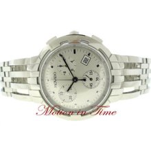 Movado Esperanza 0605823 Chronograph Stainless Steel Swiss Quartz Mens Watch