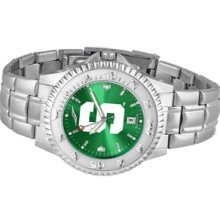 NCAA Michigan State University Mens Stainless Watch COMPM-A-MSS - DEALER