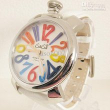 New Luxury Lady Gaga Milano Automatic Dive Quality Leather White Ban