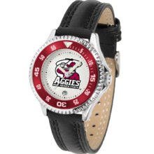 New Mexico State Aggies Competitor Ladies Watch with Leather Band