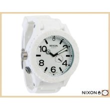 Nixon 51-30 Rubber/silicone White A236 100 Men's Watch Swiss Quartz Tide Surfer