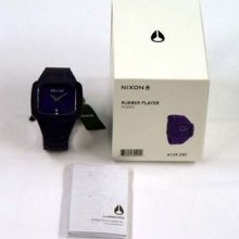 Nixon Authentic Watch Rubber Player Purple A139 230