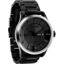 Nixon Men's Automatic Update Beautiful High Quality Watch Timepiece All Black