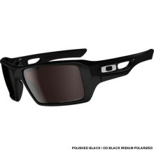 Oakley Eyepatch 2 Polarized Sunglasses - Polished Black / OO Black Iridium Polarized Lens OO9136-07