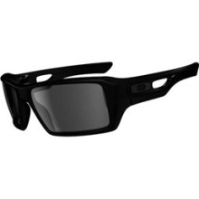 Oakley Eyepatch 2 Polished Black / Grey Sunglasses - black regular