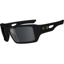 Oakley - Sunglasses - Eyepatch 2 - OMatter material - Full Rim (Shaun White - Matte Black / Grey Polarized (OO9136-12) One Size Fits All)