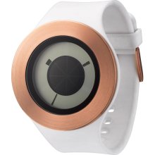 ODM Solar Sunstich Analog Digital -Rose Gold White