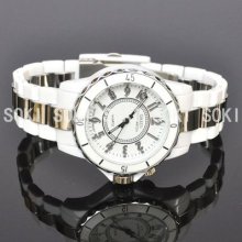 Ohsen Color Led White Analog Quartz Womens Ladies Wrist Bracelet Watch S53