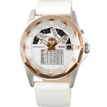 Orient Wv0041fx Automatic Watch White Leopard