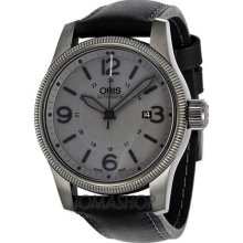 Oris Big Crown Date Pointer Grey Dial Automatic Mens Watch 733-7629-4263LS