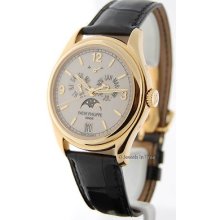 Patek Philippe 5146j Annual Calendar Moon 18k Yellow Gold Watch 5146 Box/papers