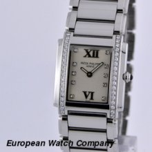 Patek Philippe Twenty-4 24 4910/10a 4910 Ss / Ss Cream Dial