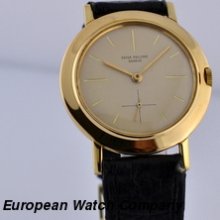 Patek Philippe Vintage Manual WInd 18K Yellow Gold Cream Dial 1963